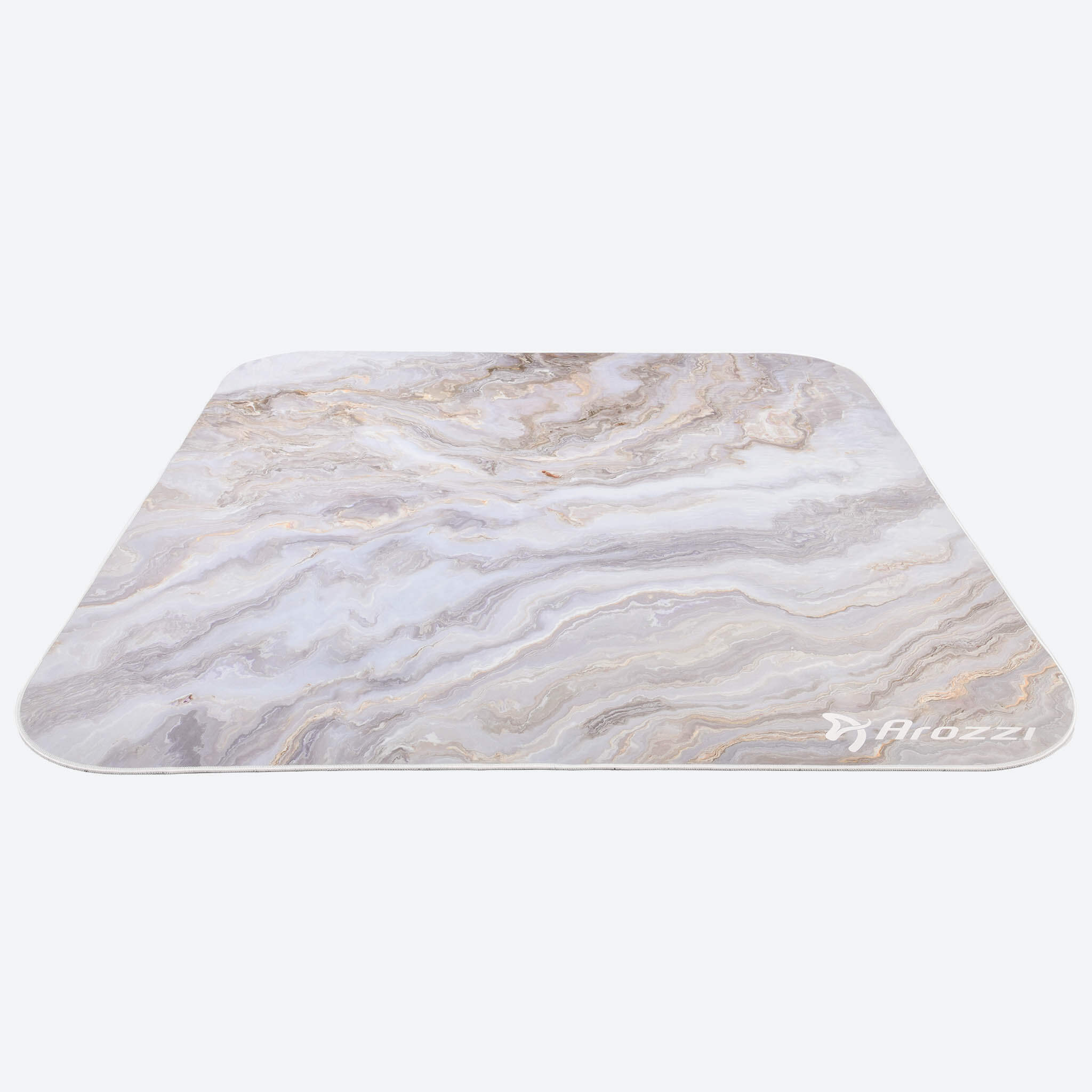 Arozzi ZONA Quattro Floor Pad - White Marble AZ-ZONA-QTRO