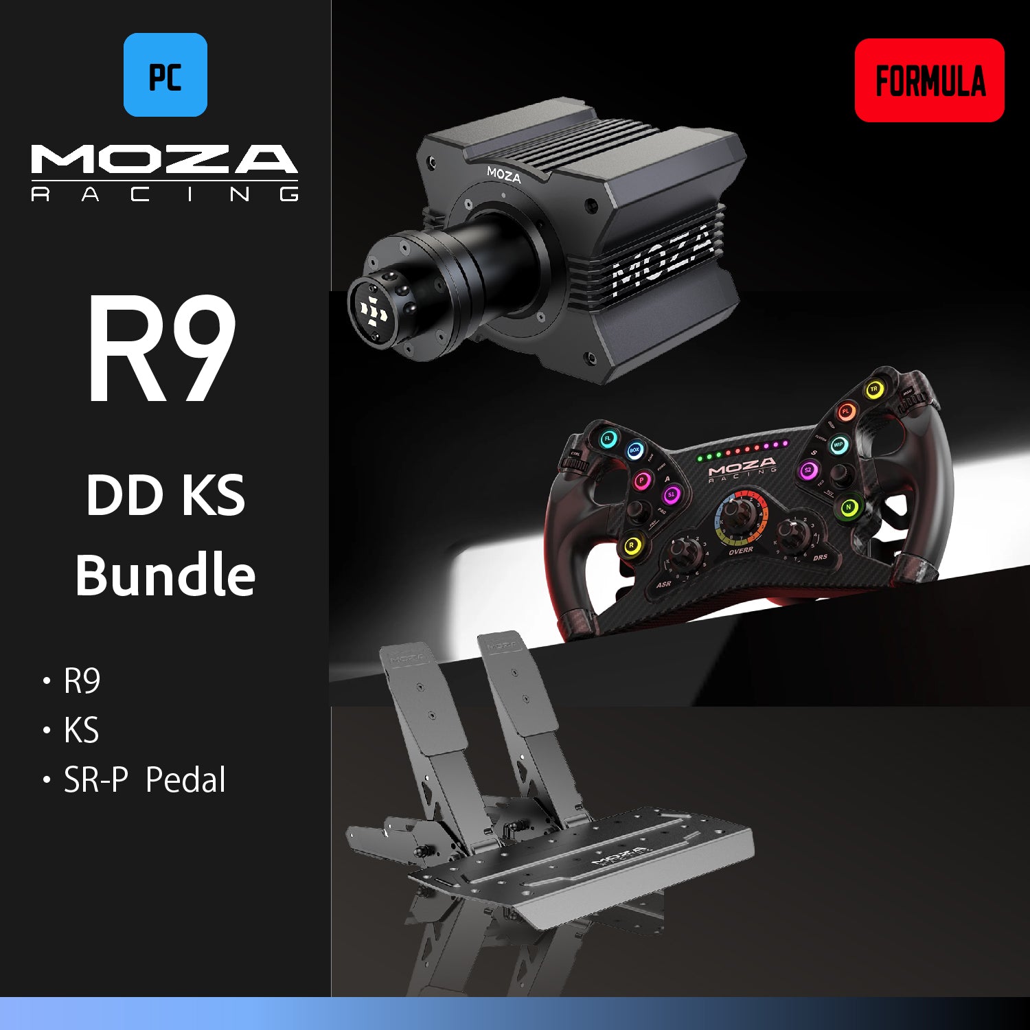 MOZA R9 DD KS Bundle – Sim-Shop MOS