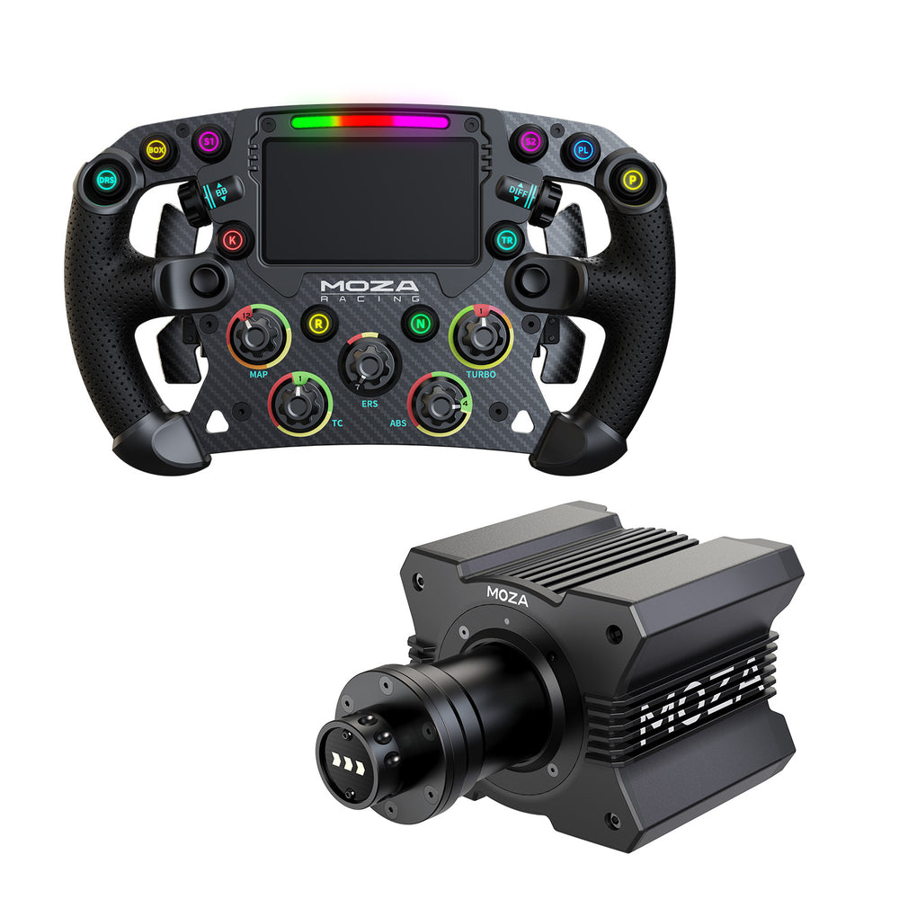 MOZA Racing R9 Direct Drive Wheel Base  +  FSR Formula Steering Wheel　セット