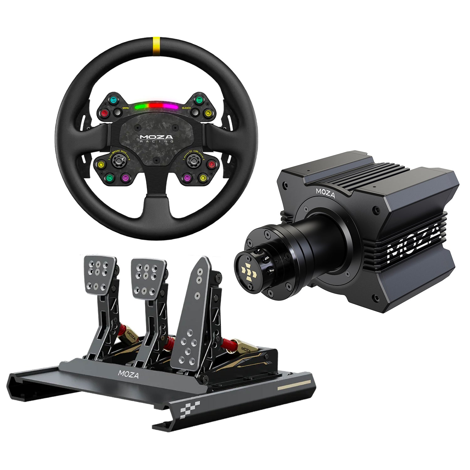 MOZA Racing R9 + RS V2 + CRP シミュレーターセット – Sim-Shop MOS