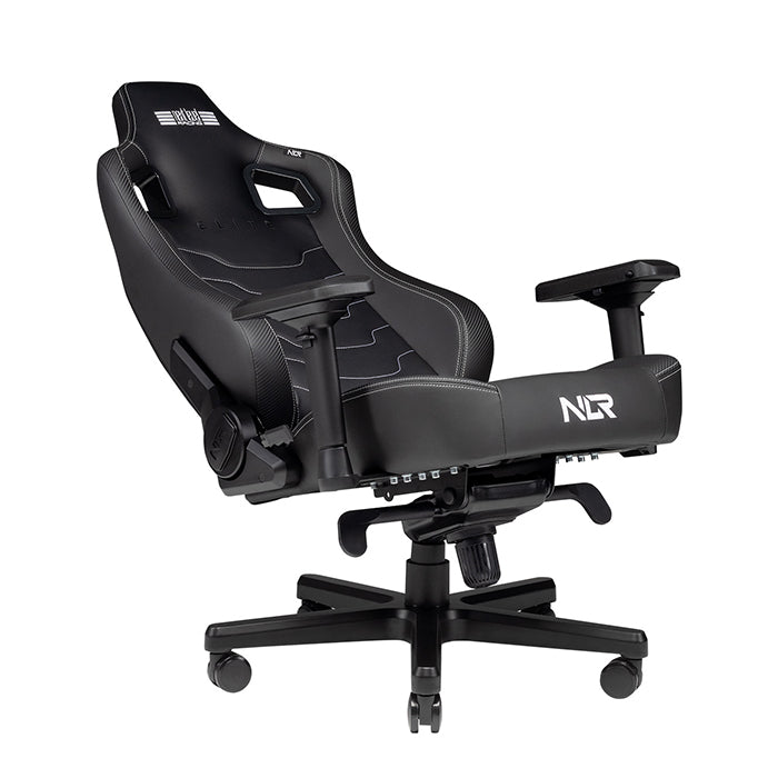 Next Level Racing Elite Gaming Chair Black Leather Edition