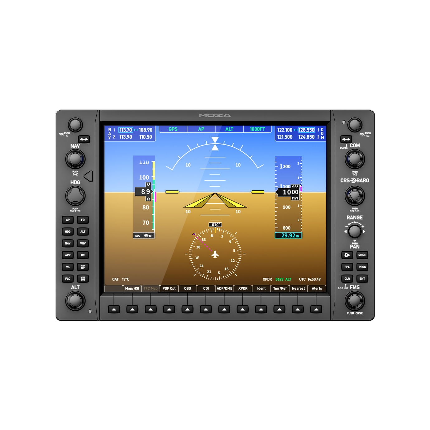MGX1000 Instrument Panel AS024