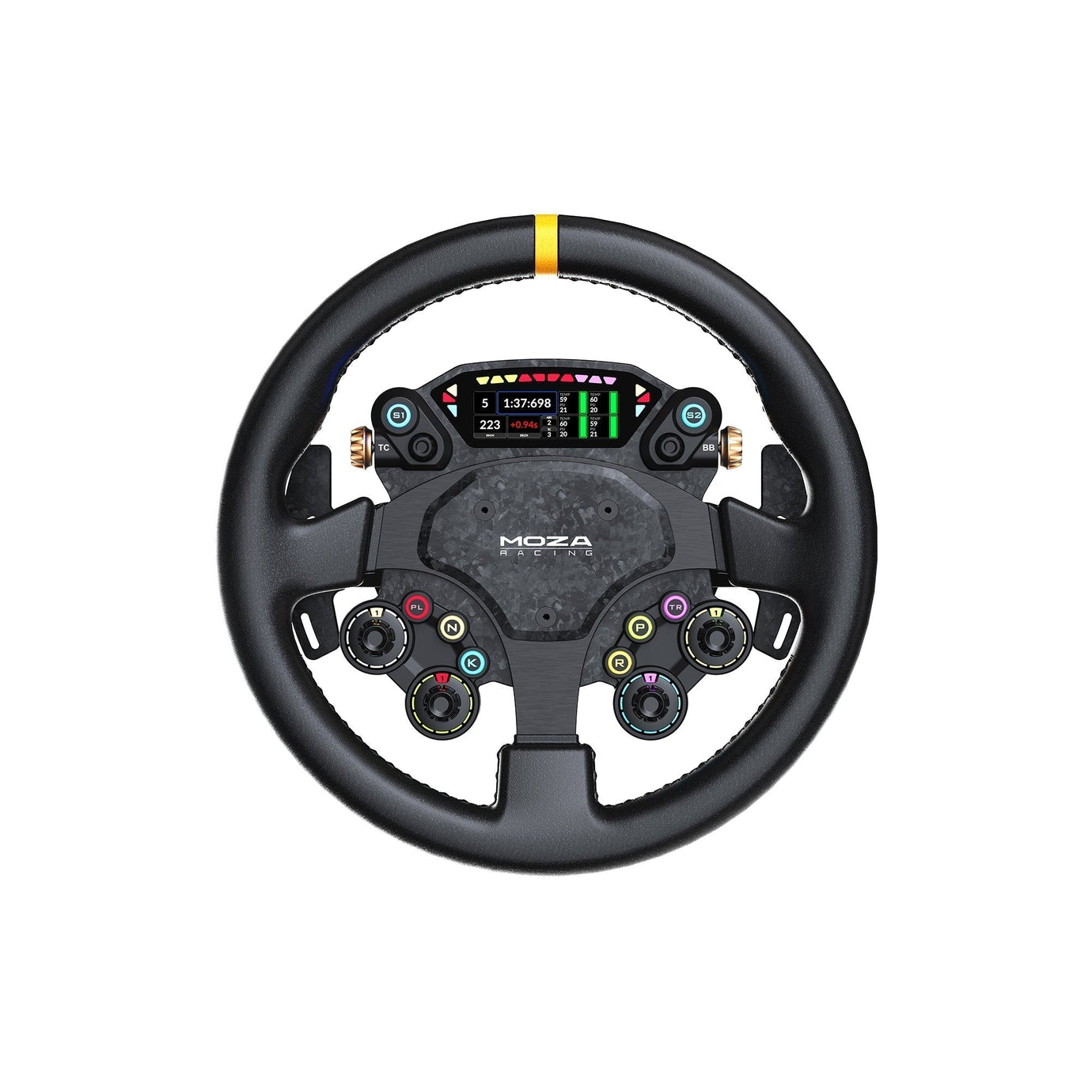MOZA CS Pro RS93 レビュー｜325mm GT3スタイル ステアリングホイール