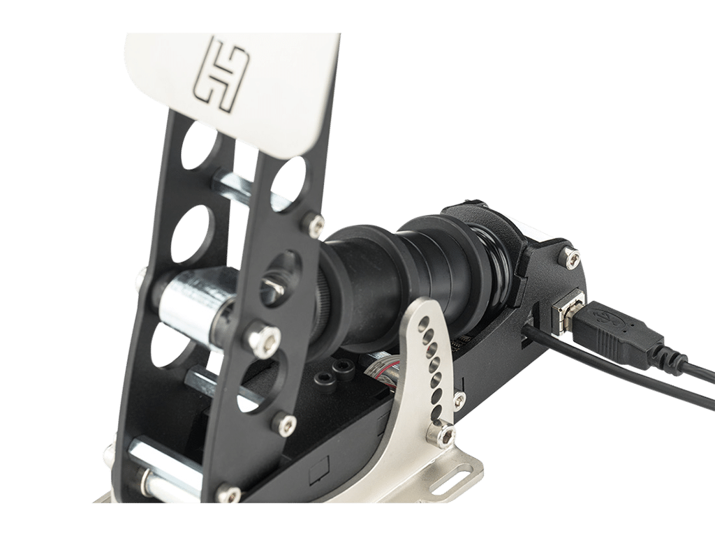 Sprint 3-pedal set USB接続部クローズアップ ディテール
