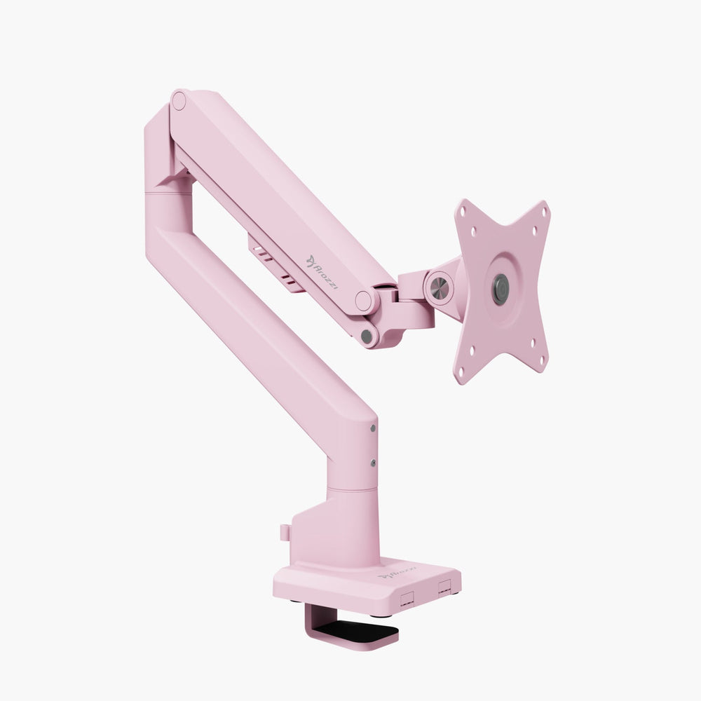 Alzare Neo - Gas Spring Monitor Stand - Pink