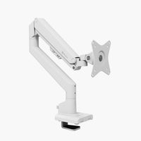 Alzare Neo - Gas Spring Monitor Stand - White