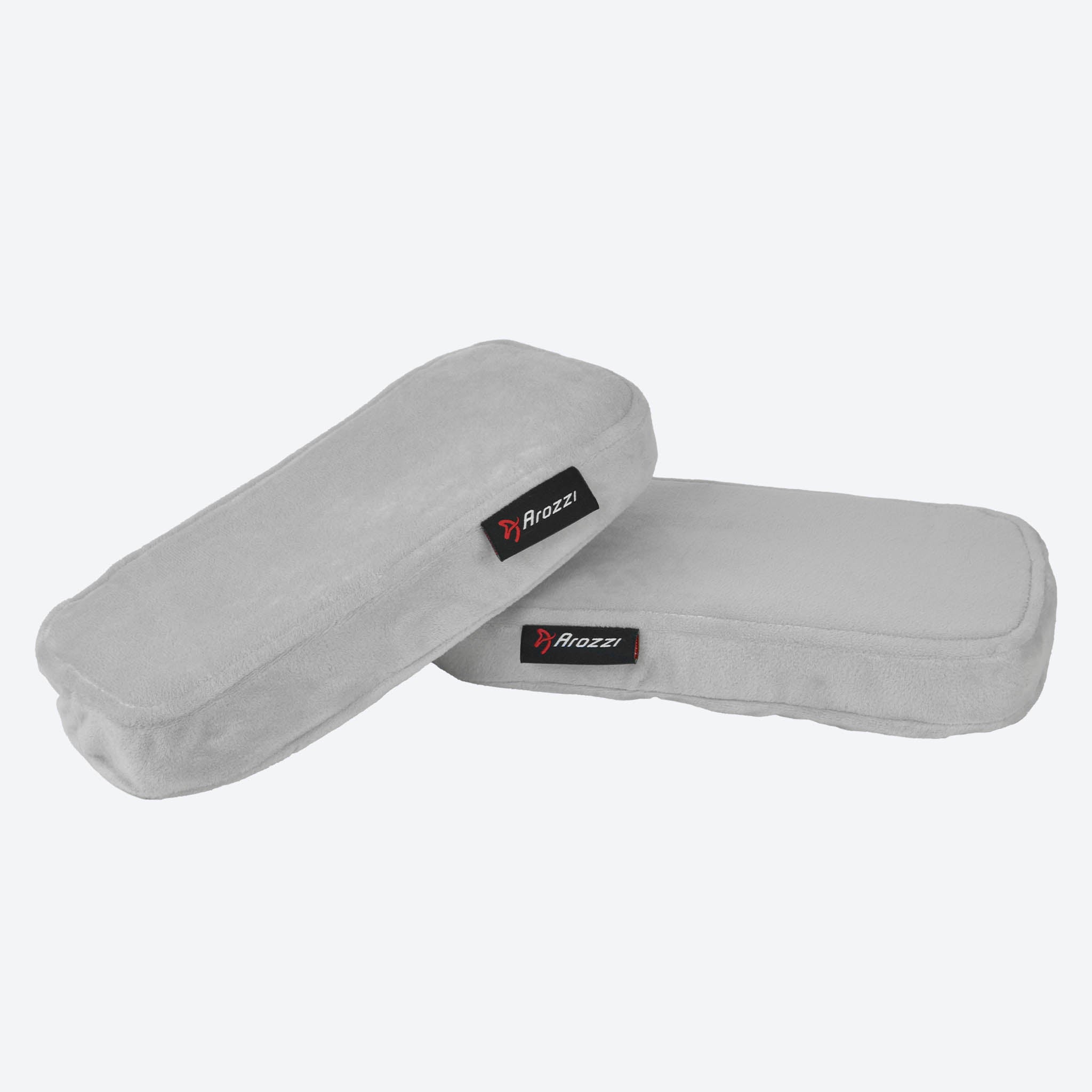 Arozzi Memory Foam Armrest Pads - Grey