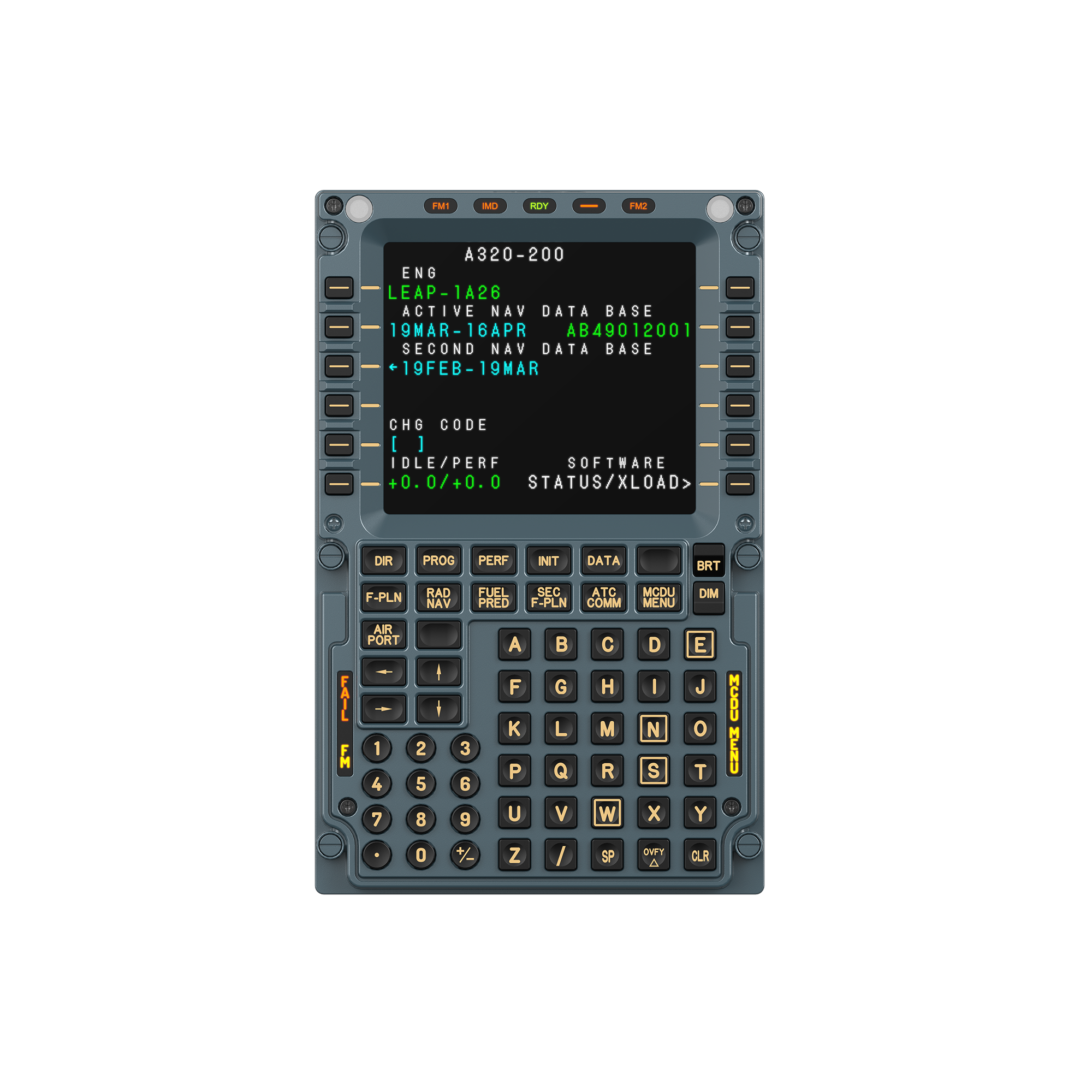 MA3F Flight Computer Display AS025（エアバス）