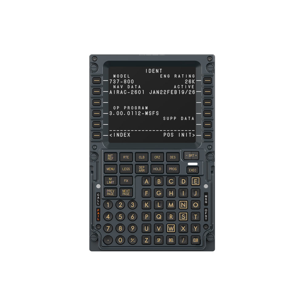 MB7F Flight Computer Display AS026（ボーイング）