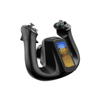 MOZA MFY Pro Yoke Handle AS021 側面斜めアングル（ベース接続部）