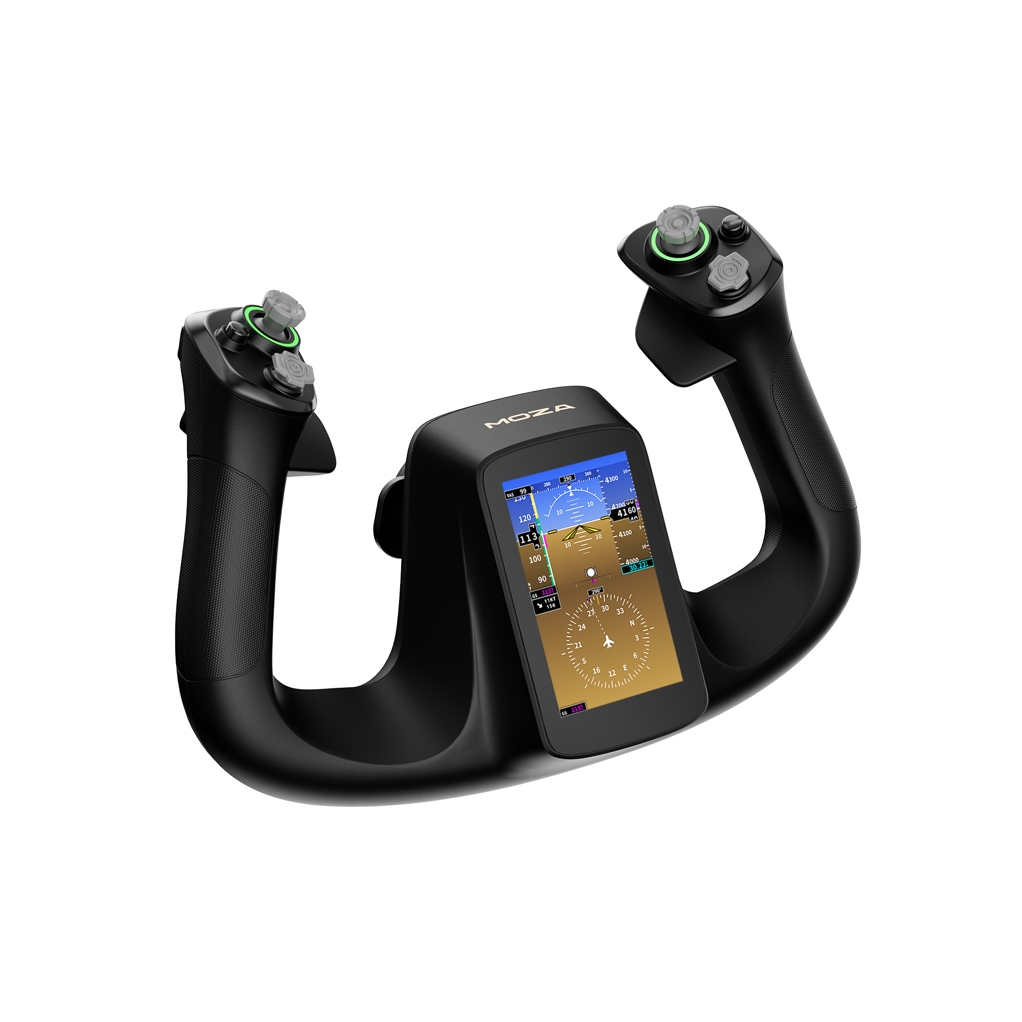 MOZA MFY Pro Yoke Handle AS021 正面斜めアングル・別角度