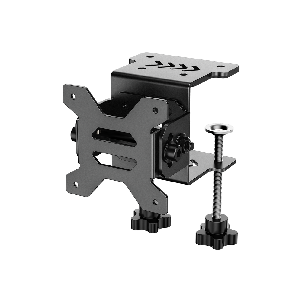 MOZA Adjustable Desktop Clamp AS029 単体（角度調整可能クランプ機構、白背景）