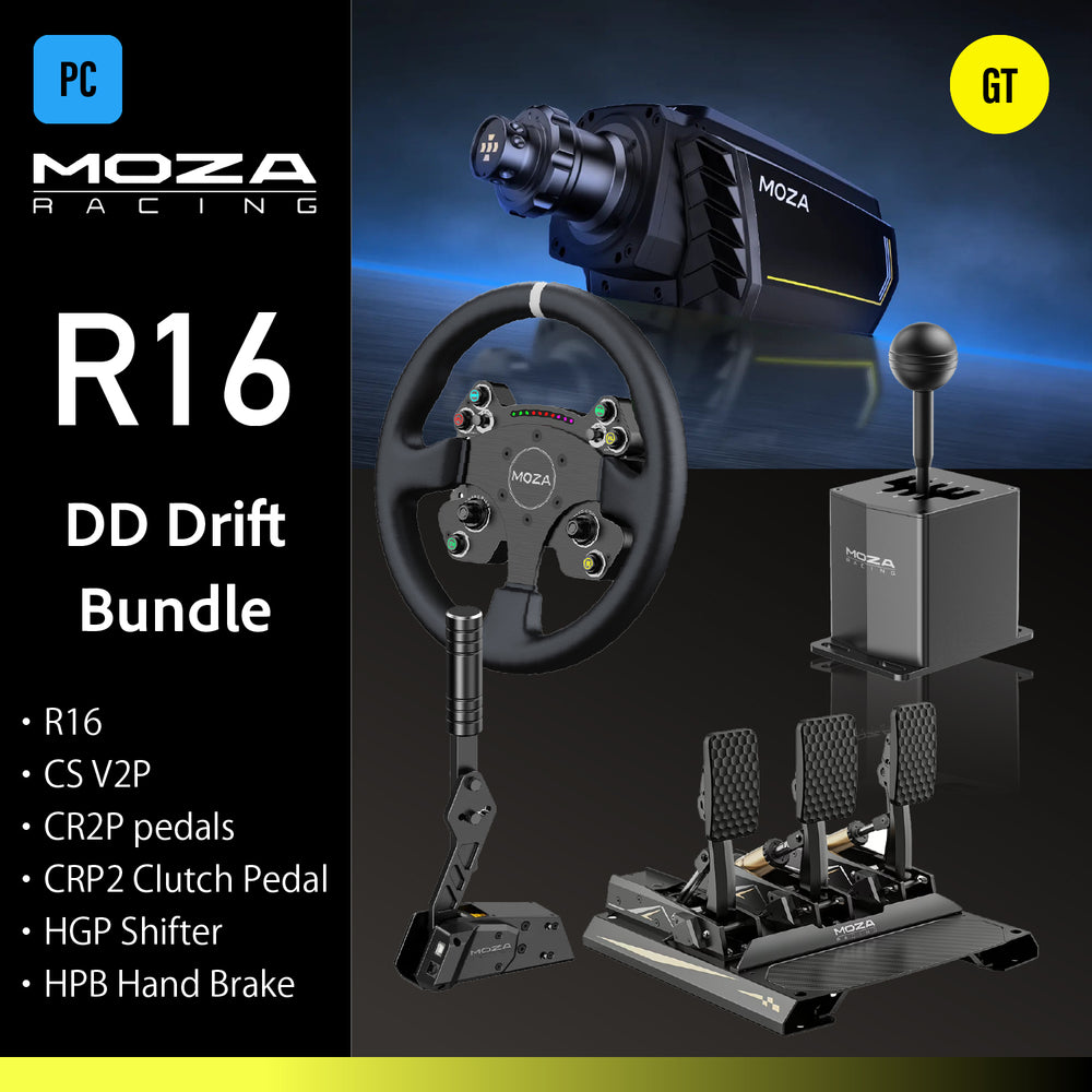 MOZA R16 DD Drift <CS V2P>Bundle