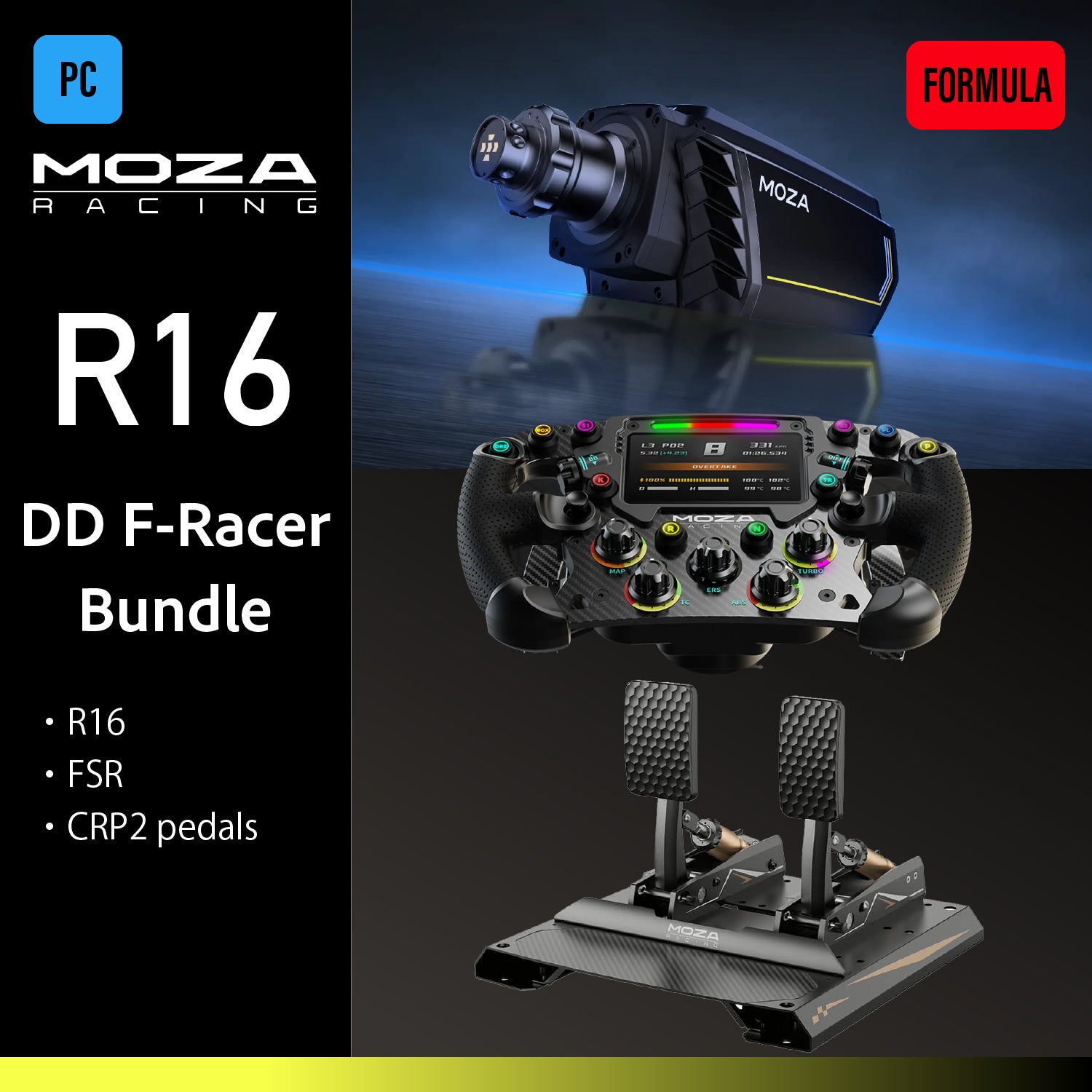 moza racing R9 ハンコンセット お得なハンコンセット – Sim-Shop MOS