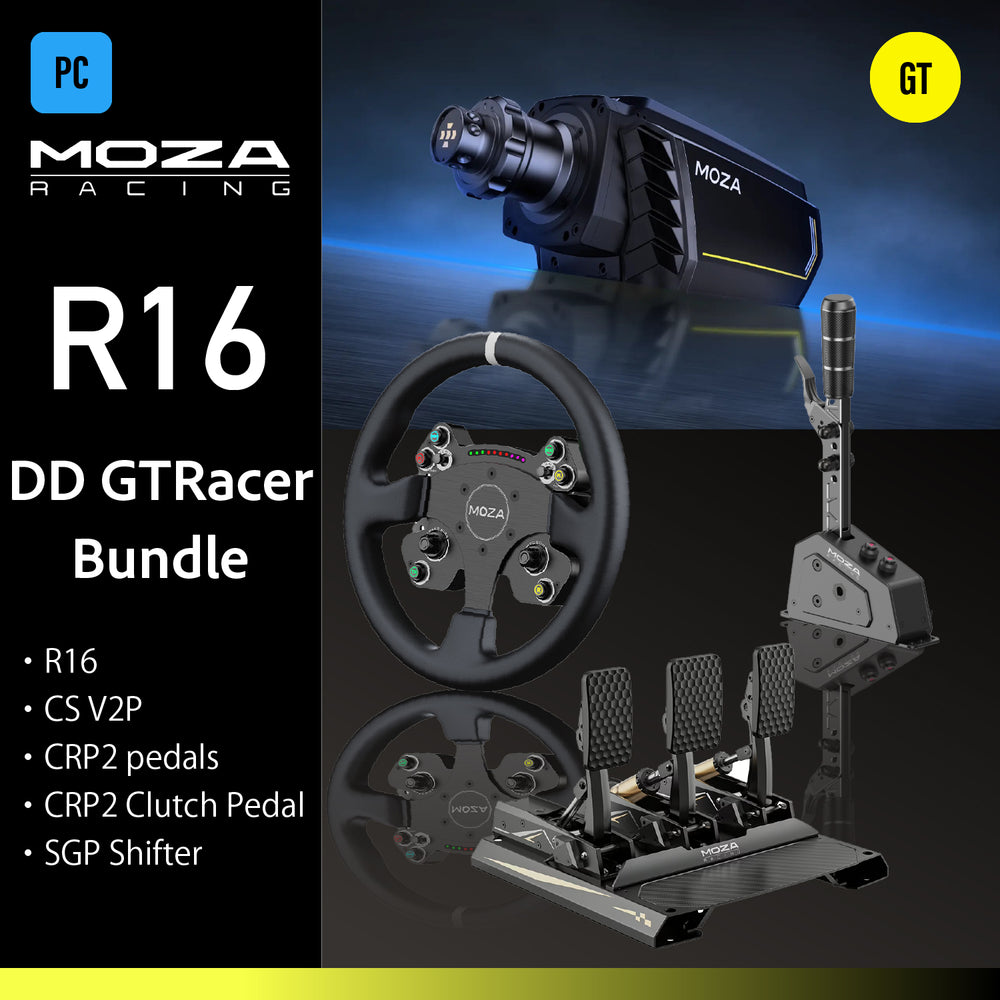 MOZA R16 DD GTRacer <CSV2P>Bundle