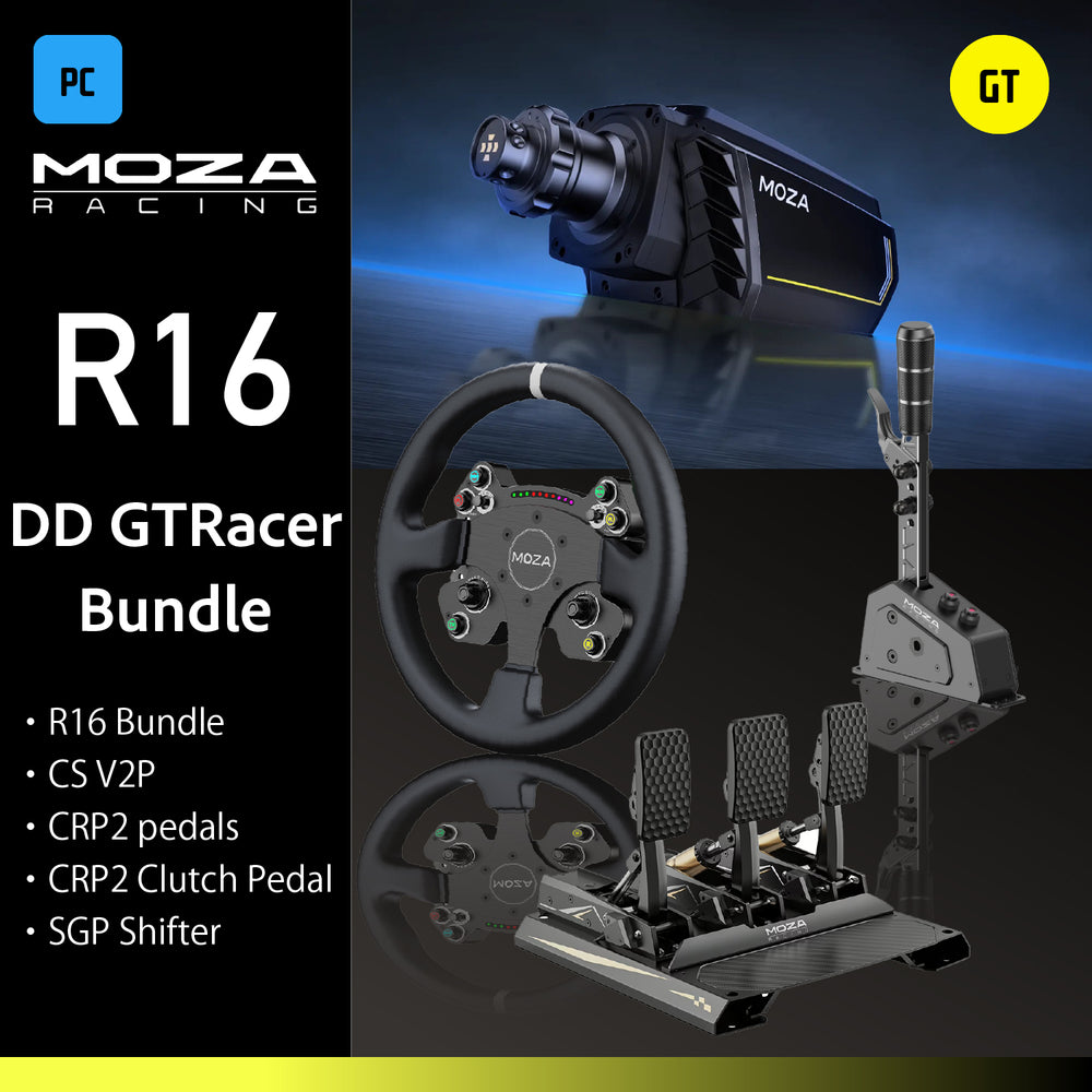 MOZA R16 DD GTRacer <CSV2P>Bundle