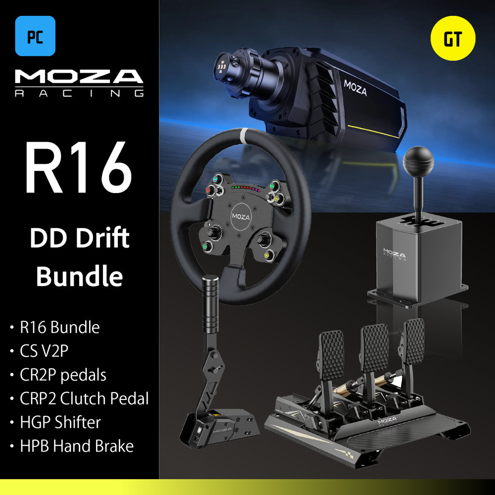 MOZA R16 DD Drift <CS V2P>Bundle