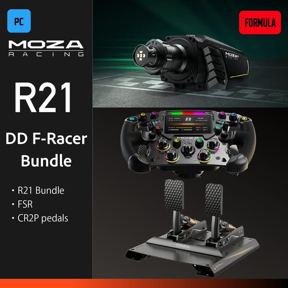MOZA R21 DD F-Racer Bundle