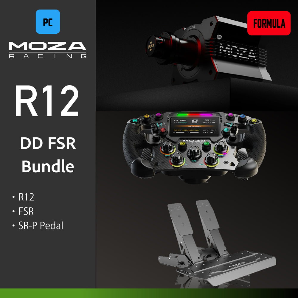 MOZA R12 DD FSR Bundle