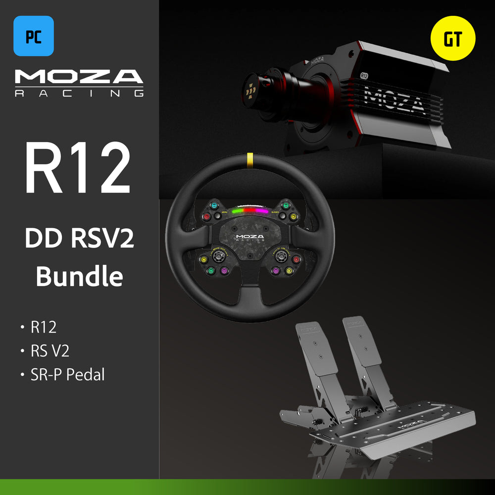 MOZA R12 DD RS V2 Bundle