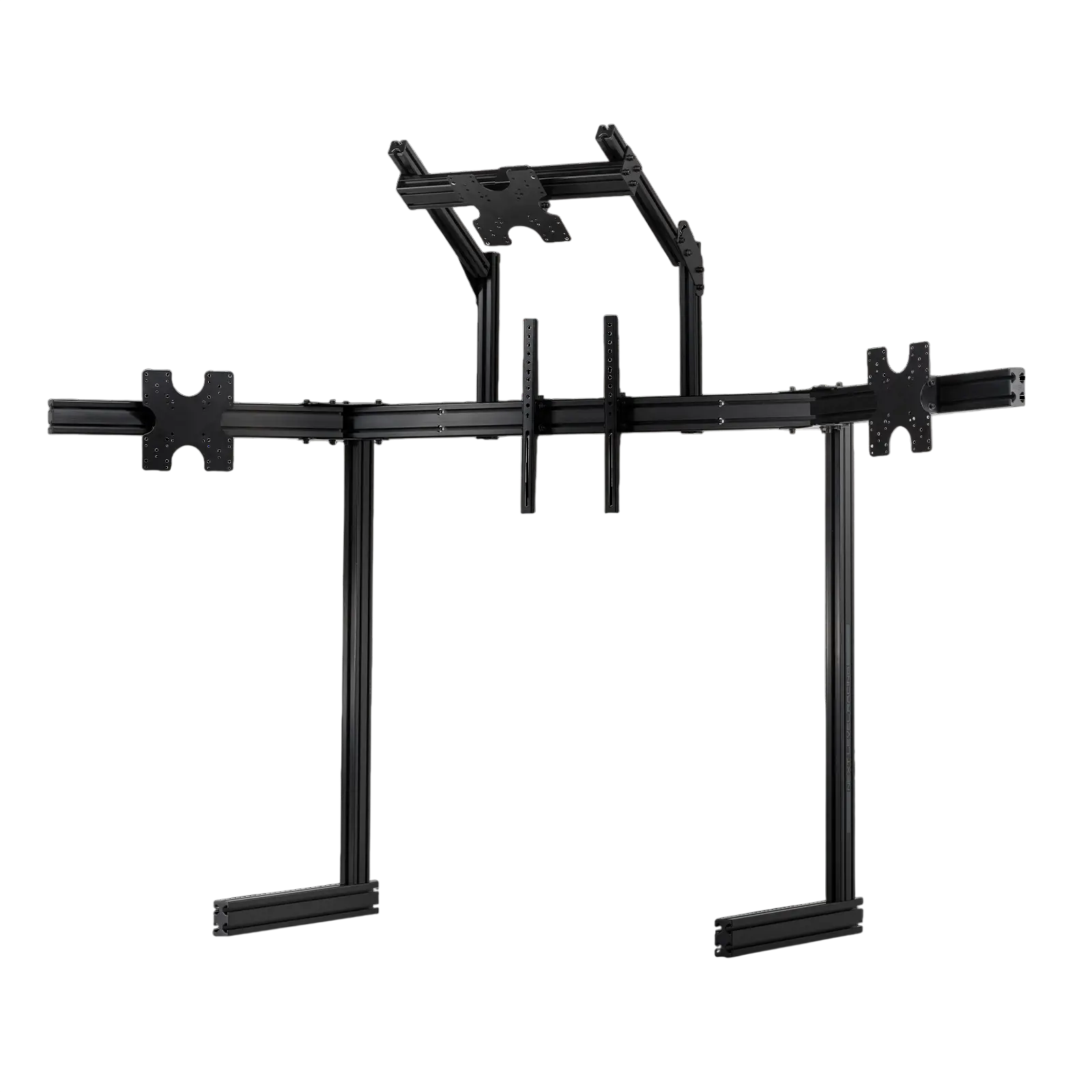Elite Freestanding Quad Monitor Stand Black NLR-E037