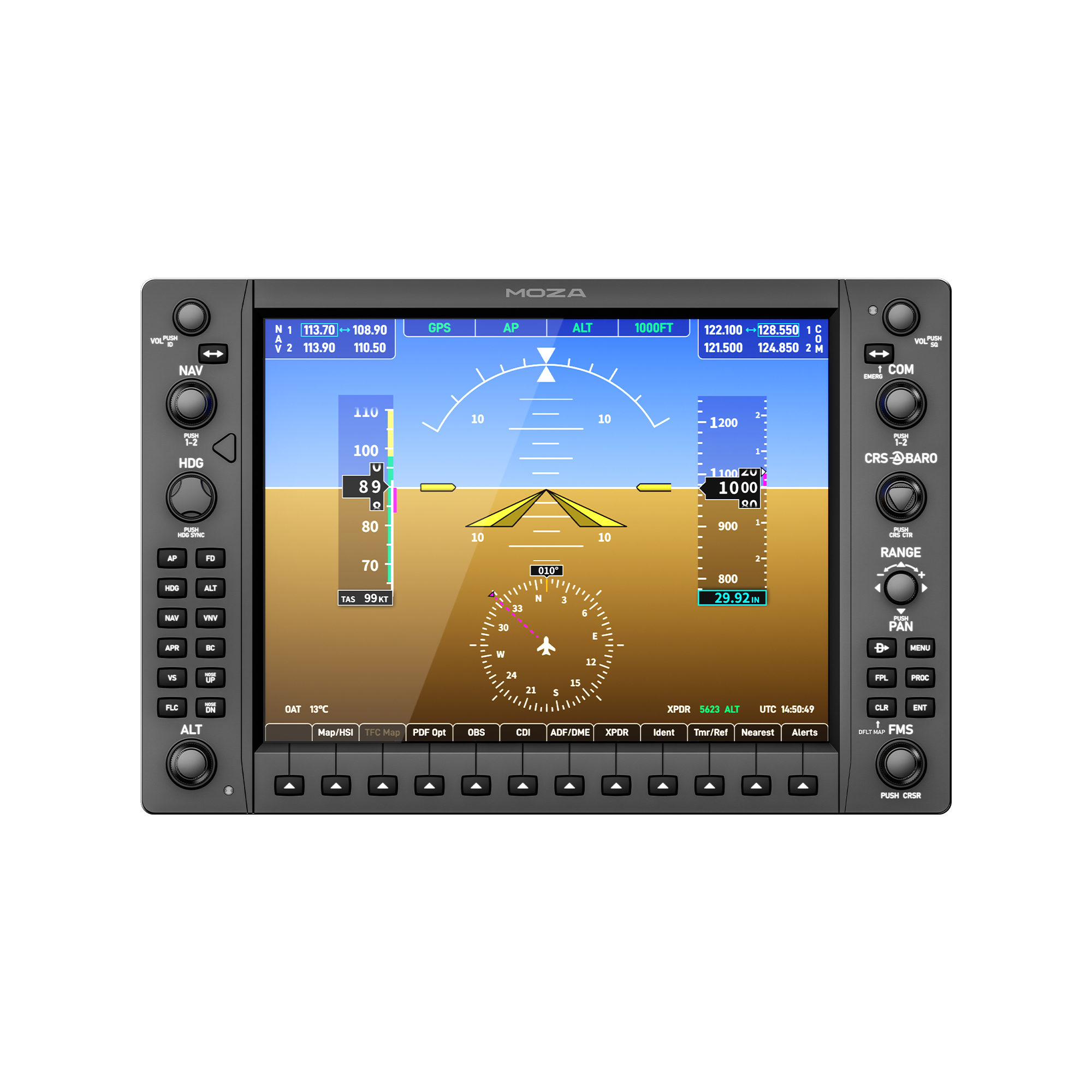 MGX1000 Instrument Panel AS024