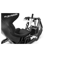 Playseat Sensation PROにシフターとハンドブレーキを取り付けた使用イメージ（右）